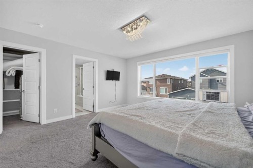 2177 Ravensdun Crescent Se, Airdrie, AB - Indoor Photo Showing Bedroom