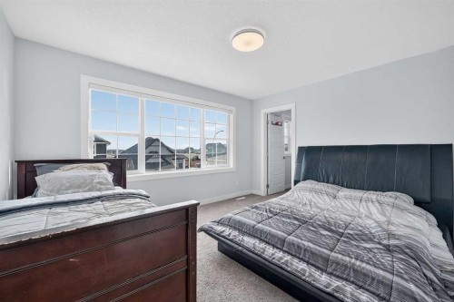 2177 Ravensdun Crescent Se, Airdrie, AB - Indoor Photo Showing Bedroom