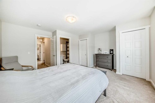128-31 Red Embers Parade Ne, Calgary, AB - Indoor Photo Showing Bedroom