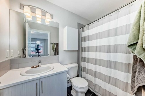 128-31 Red Embers Parade Ne, Calgary, AB - Indoor Photo Showing Bathroom