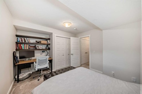 128-31 Red Embers Parade Ne, Calgary, AB - Indoor Photo Showing Bedroom