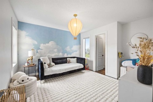 31 Crestridge Way Sw, Calgary, AB - Indoor Photo Showing Bedroom