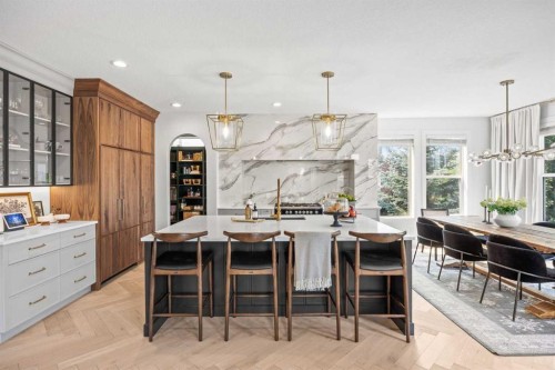 31 Crestridge Way Sw, Calgary, AB - Indoor Photo Showing Dining Room
