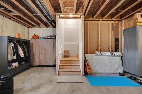 1265 Carrington Boulevard Nw, Calgary, AB - Indoor Photo Showing Basement