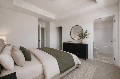 693 Savanna Boulevard Ne, Calgary, AB - Indoor Photo Showing Bedroom
