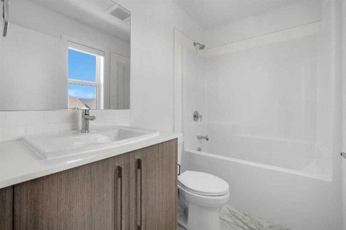 693 Savanna Boulevard Ne, Calgary, AB - Indoor Photo Showing Bathroom