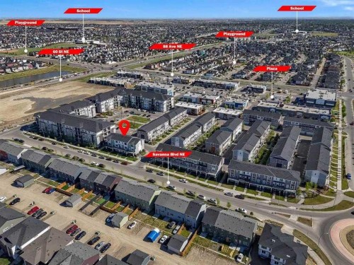 693 Savanna Boulevard Ne, Calgary, AB - Outdoor With View