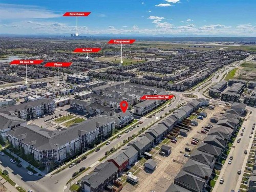 693 Savanna Boulevard Ne, Calgary, AB - Outdoor With View
