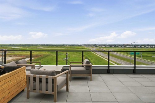 1301-8500 19 Avenue, Calgary, AB - Outdoor With Deck Patio Veranda With View