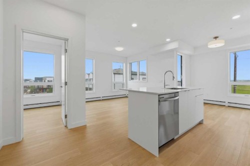 1301-8500 19 Avenue, Calgary, AB - Indoor Photo Showing Kitchen With Upgraded Kitchen