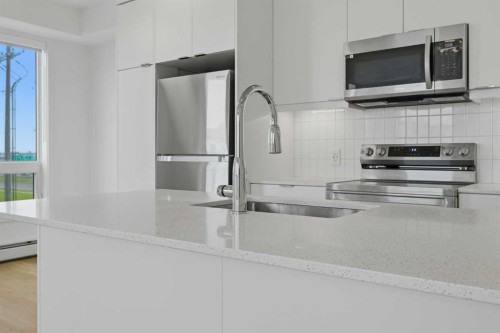 1301-8500 19 Avenue, Calgary, AB - Indoor Photo Showing Kitchen With Upgraded Kitchen