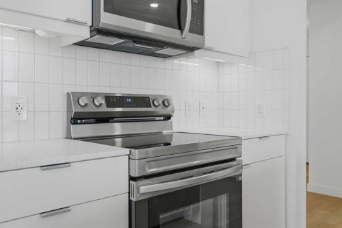 1301-8500 19 Avenue, Calgary, AB - Indoor Photo Showing Kitchen