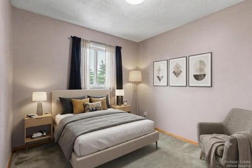 311 Erin Circle Se, Calgary, AB - Indoor Photo Showing Bedroom