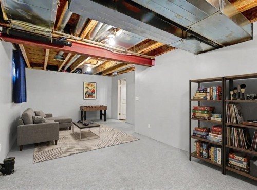 311 Erin Circle Se, Calgary, AB - Indoor Photo Showing Basement