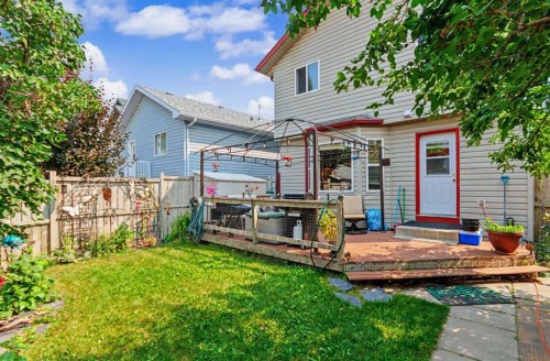 311 Erin Circle Se, Calgary, AB - Outdoor With Deck Patio Veranda