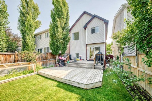 53 Tuscany Springs Heights Nw, Calgary, AB - Outdoor With Deck Patio Veranda