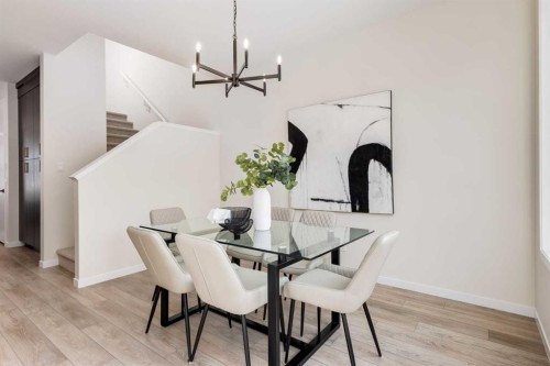 88 Bluerock Terrace Sw, Calgary, AB - Indoor Photo Showing Dining Room