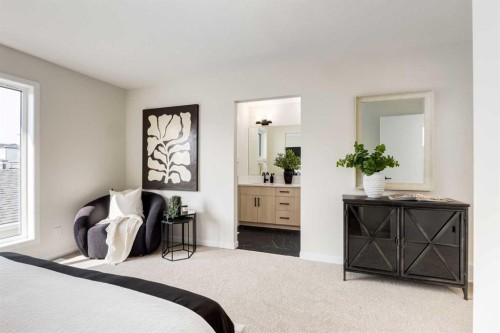 88 Bluerock Terrace Sw, Calgary, AB - Indoor Photo Showing Bedroom