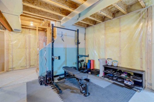 16 Henderson Bay Ne, Langdon, AB - Indoor Photo Showing Basement