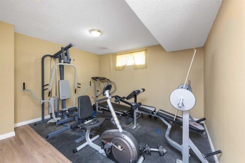 98 Del Ray Road Ne, Calgary, AB - Indoor Photo Showing Gym Room