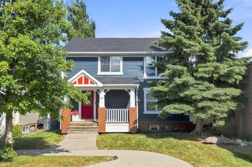 87 Couture Crescent Sw, Calgary, AB - Outdoor With Facade