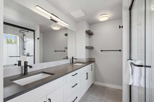 87 Couture Crescent Sw, Calgary, AB - Indoor Photo Showing Bathroom