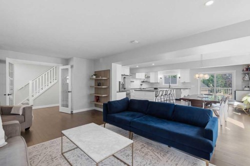 87 Couture Crescent Sw, Calgary, AB - Indoor Photo Showing Living Room