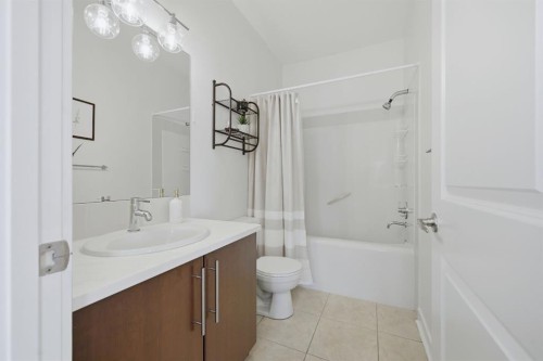 128 West Springs Road Sw, Calgary, AB - Indoor Photo Showing Bathroom