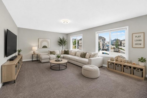 82 Nolanhurst Rise Nw, Calgary, AB - Indoor Photo Showing Living Room
