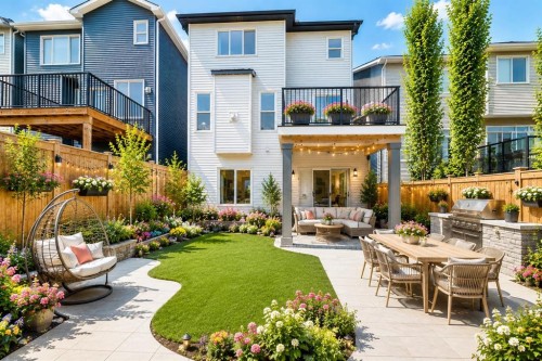 82 Nolanhurst Rise Nw, Calgary, AB - Outdoor With Deck Patio Veranda