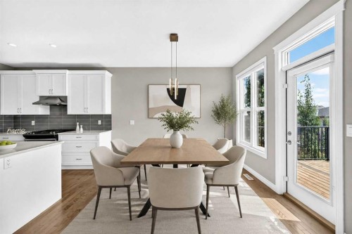 82 Nolanhurst Rise Nw, Calgary, AB - Indoor Photo Showing Dining Room
