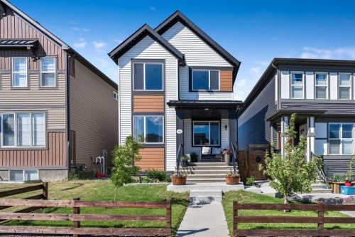 114 Seton Grove Se, Calgary, AB - Outdoor With Facade