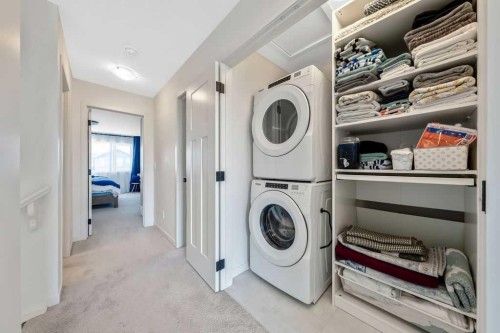 114 Seton Grove Se, Calgary, AB - Indoor Photo Showing Laundry Room