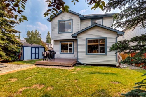 156 Tuscany Meadows Close Nw, Calgary, AB - Outdoor With Deck Patio Veranda