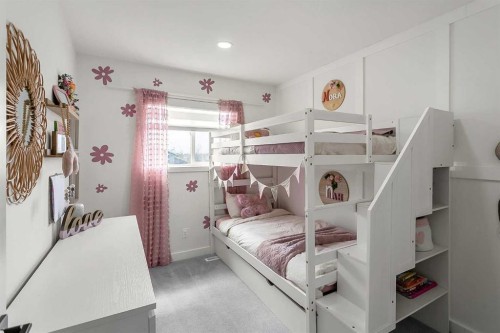 59 Rivercroft Close Se, Calgary, AB - Indoor Photo Showing Bedroom
