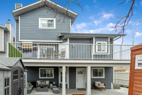 59 Rivercroft Close Se, Calgary, AB - Outdoor With Deck Patio Veranda