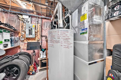 144 Riverstone Crescent Se, Calgary, AB - Indoor Photo Showing Basement