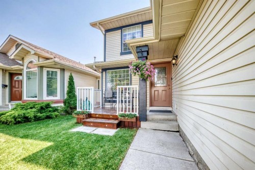 144 Riverstone Crescent Se, Calgary, AB - Outdoor With Deck Patio Veranda