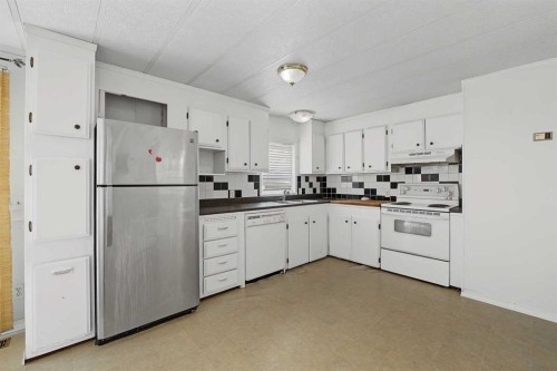 145 Spring Haven Mews Se, Airdrie, AB - Indoor Photo Showing Kitchen