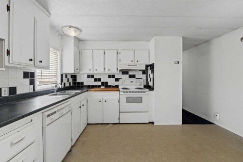 145 Spring Haven Mews Se, Airdrie, AB - Indoor Photo Showing Kitchen With Double Sink