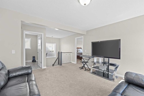 27 Mahogany Crescent Se, Calgary, AB - Indoor Photo Showing Living Room