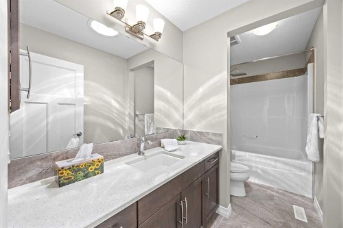 27 Mahogany Crescent Se, Calgary, AB - Indoor Photo Showing Bathroom
