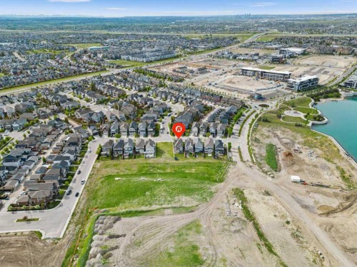 27 Mahogany Crescent Se, Calgary, AB - Outdoor With Body Of Water With View