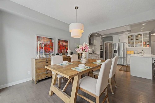 605 Nolan Hill Boulevard Nw, Calgary, AB - Indoor Photo Showing Dining Room