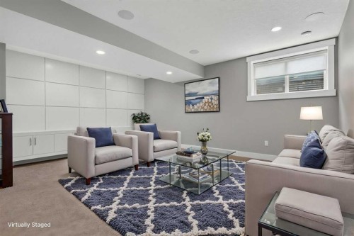 3318 Centre B Street Nw, Calgary, AB - Indoor Photo Showing Living Room