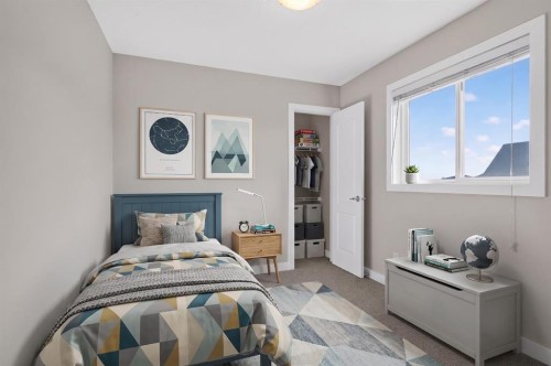 22 Panora Road Nw, Calgary, AB - Indoor Photo Showing Bedroom