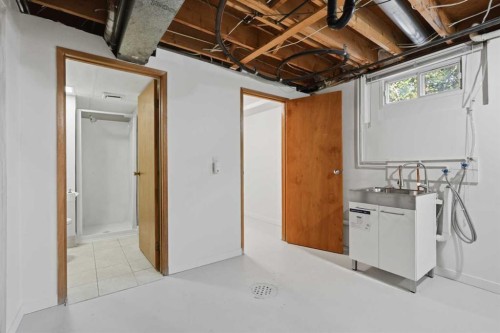 731 Queensland Drive Se, Calgary, AB - Indoor Photo Showing Basement