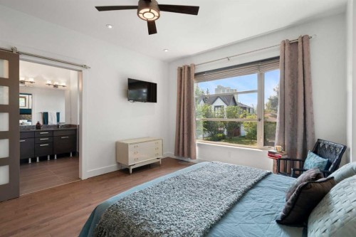3542 7 Avenue Sw, Calgary, AB - Indoor Photo Showing Bedroom