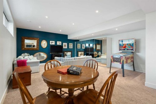 3542 7 Avenue Sw, Calgary, AB - Indoor Photo Showing Dining Room