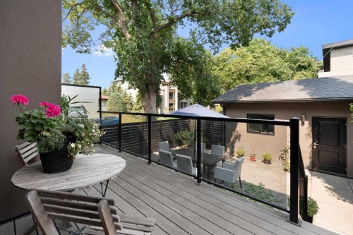 3542 7 Avenue Sw, Calgary, AB - Outdoor With Deck Patio Veranda With Exterior